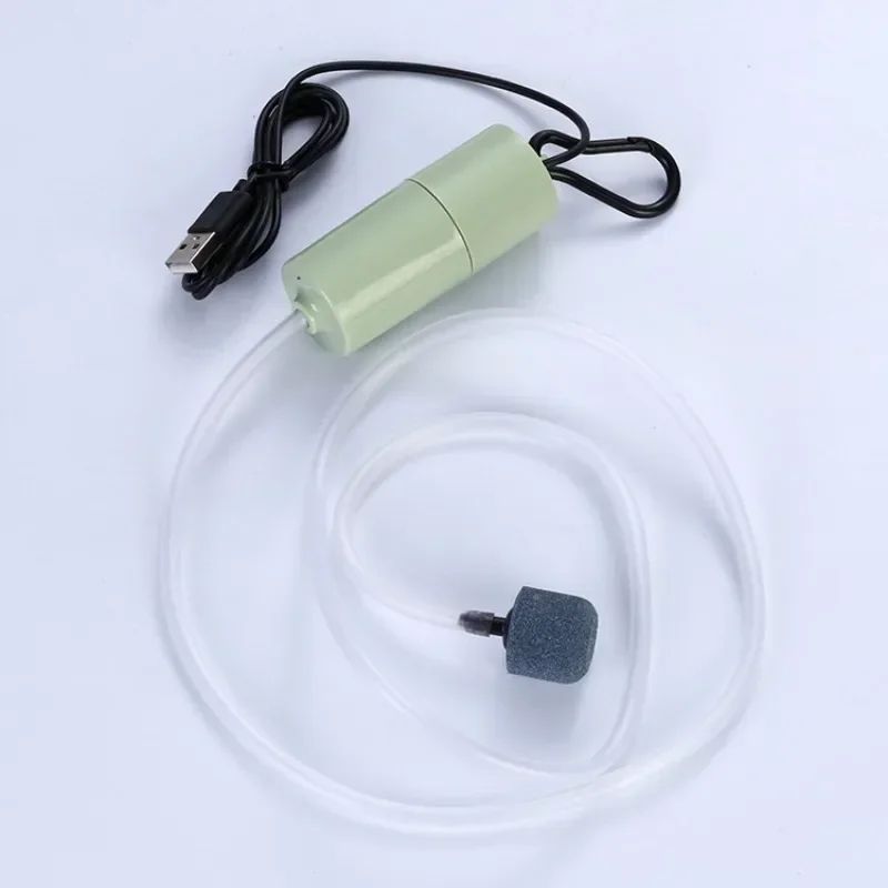 Portable USB Aquarium Oxygen Pump Mini Silent Air Oxygenator For Fish Tanks Outdoor Fishing 3