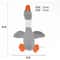 Wild Goose Squeaky Dog Cat Chew Toy BiteResistant Teeth Cleaning Interactive Pet Toy 1