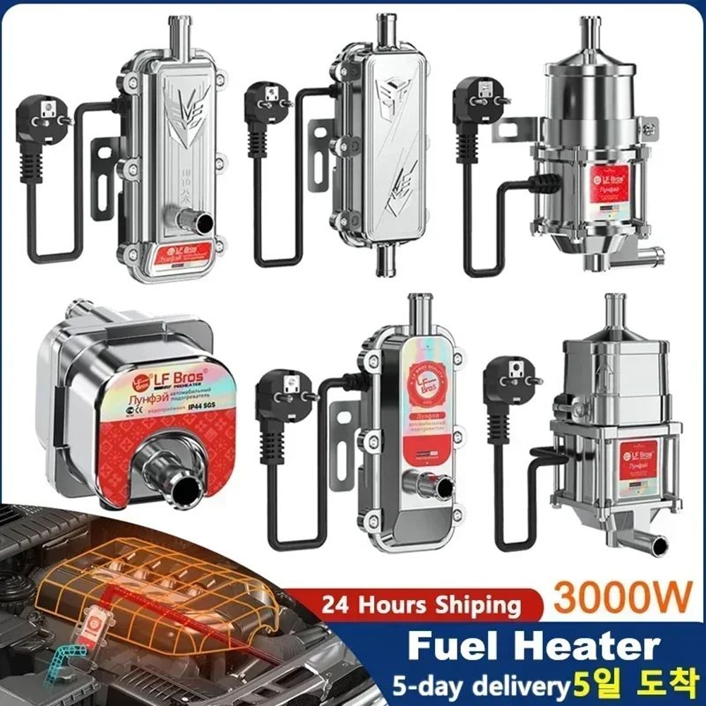 HighPerformance 3000W Diesel Engine Coolant Heater For Cars Trucks 220V 1