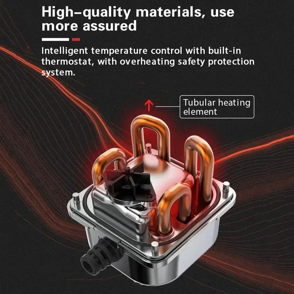 HighPerformance 3000W Diesel Engine Coolant Heater For Cars Trucks 220V 20