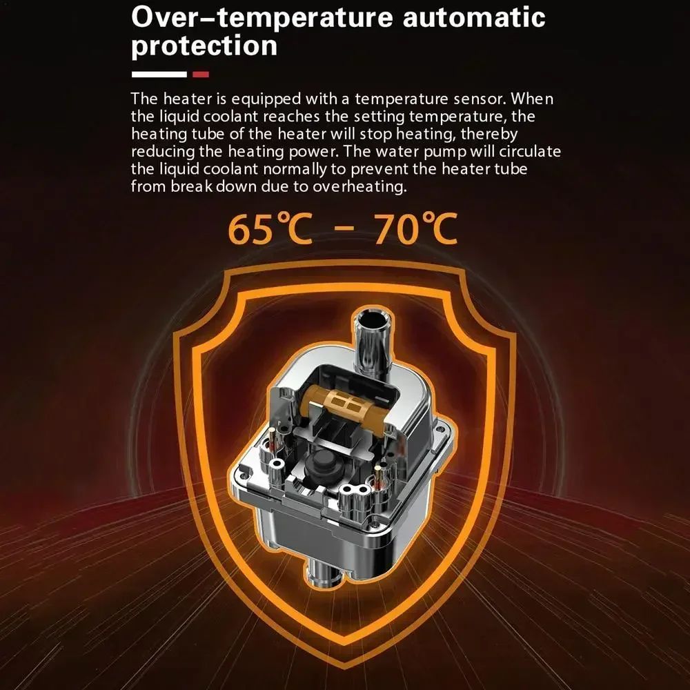 HighPerformance 3000W Diesel Engine Coolant Heater For Cars Trucks 220V 21