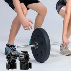 quicklock pro 25/50mm barbell collars for secure weightlifting