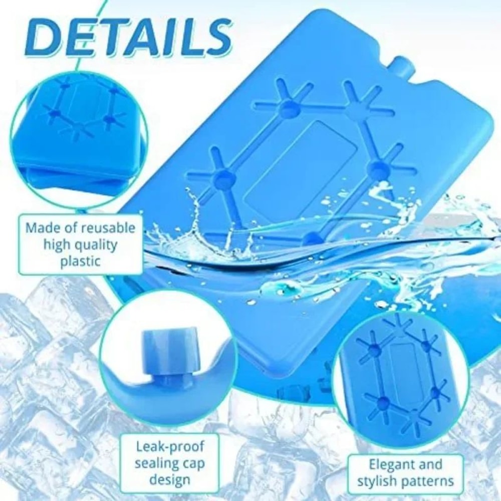 Premium Reusable Ice Pack For Fresh Food Storage LongLasting Cooling 2