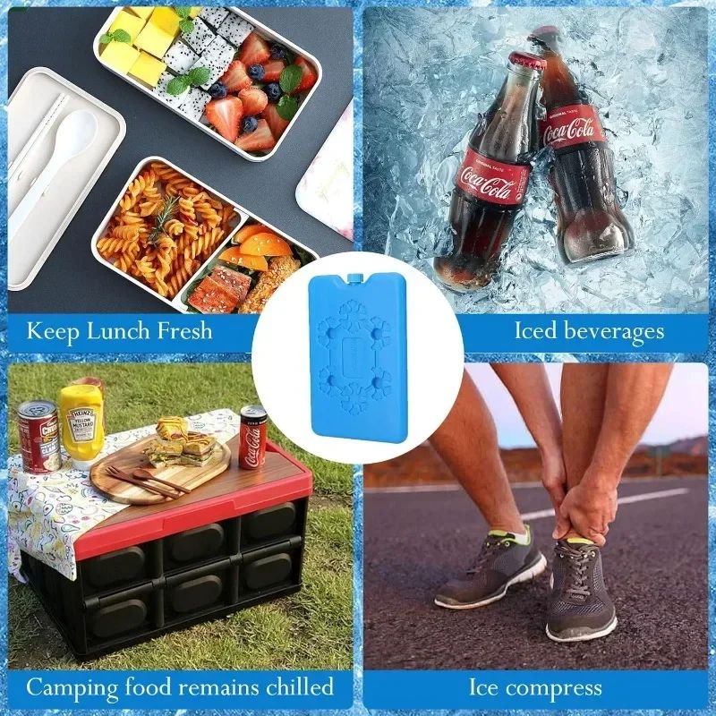 Premium Reusable Ice Pack For Fresh Food Storage LongLasting Cooling 4