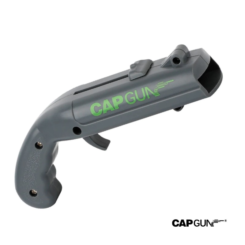 Pistol Bottle Opener Cap Launcher Fun Beer Bottle Opener With Cap Gun Action 8