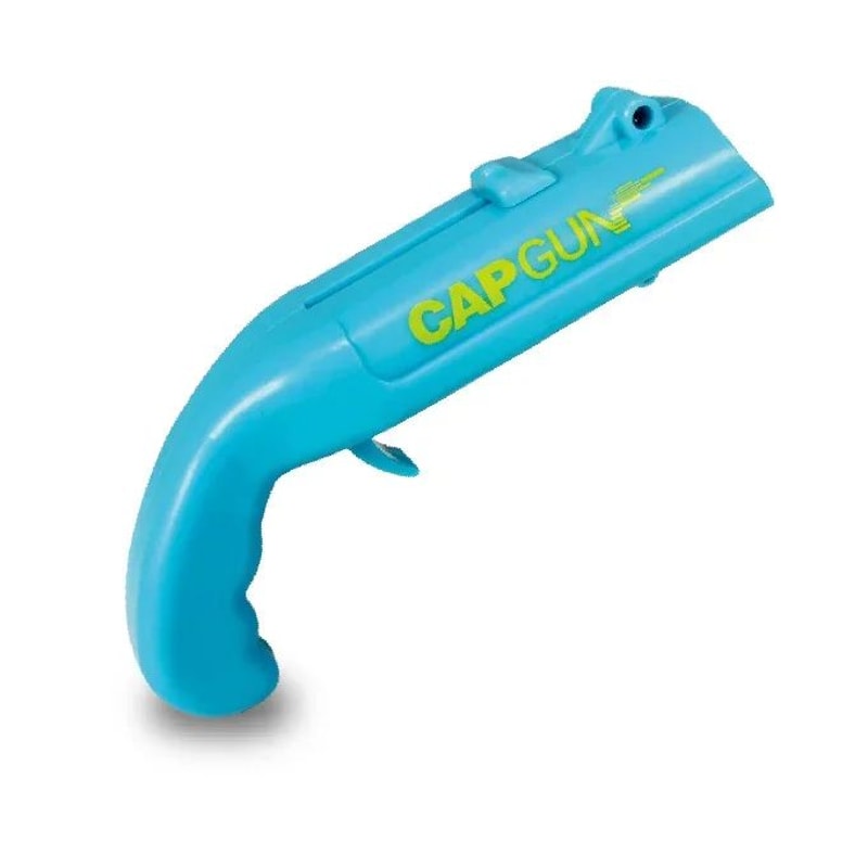 Pistol Bottle Opener Cap Launcher Fun Beer Bottle Opener With Cap Gun Action 9