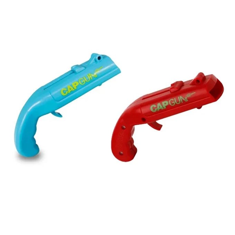 Pistol Bottle Opener Cap Launcher Fun Beer Bottle Opener With Cap Gun Action 10