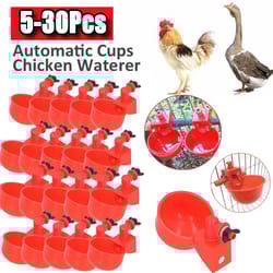 automatic poultry waterer cups – chicken drinking cups & poultry water dispenser system