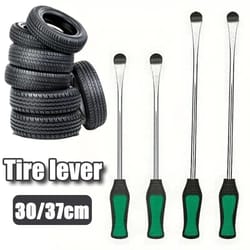 heavy-duty tire lever crowbar for motorcycle, bicycle & car tires (11.8"/14.6")