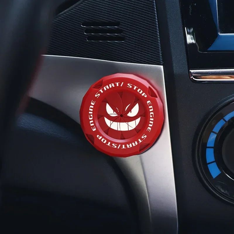 Car Engine Start Button Cover Ring Stylish Ignition Protection For Car Motorcycle Interiors 4