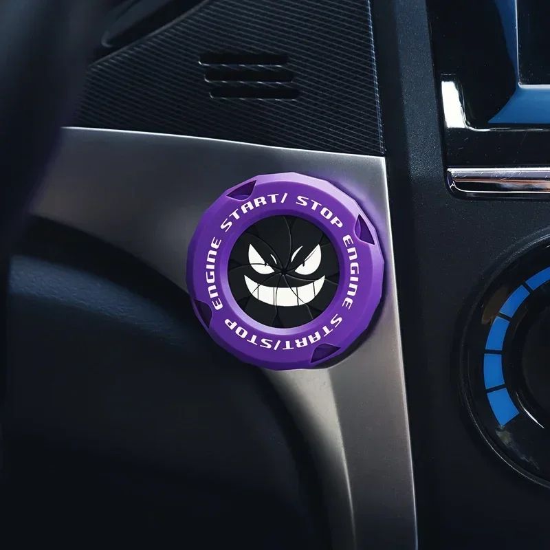 Car Engine Start Button Cover Ring Stylish Ignition Protection For Car Motorcycle Interiors 5