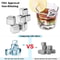Stainless Steel Whiskey Stones Reusable Ice Cubes Set For Perfectly Chilled Drinks 2