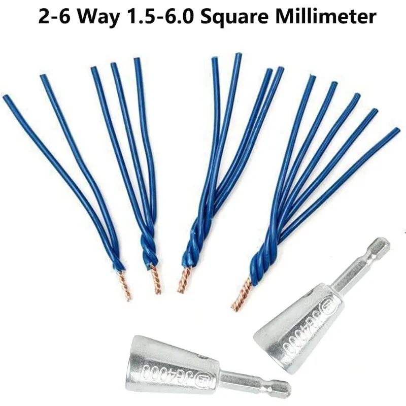 Electric Drill Wire Twisting Tool Fast Secure Cable Connector For Electricians DIY Projects 2