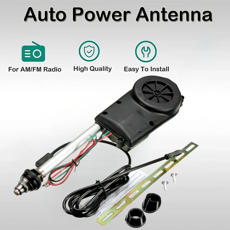 Mercedes Power Antenna Replacement Kit 12V AMFM Exterior Aerial For W140 W126 W124 W201 1