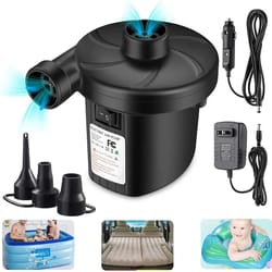 rapidflow portable electric air pump – high-pressure fast inflator & deflator
