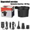 RapidFlow Portable Electric Air Pump HighPressure Fast Inflator Deflator 8