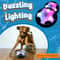 UFO Hover Ball Interactive Dog Toy With LED Lights Music For Indoor Play 2
