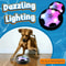 UFO Hover Ball Interactive Dog Toy With LED Lights Music For Indoor Play 2
