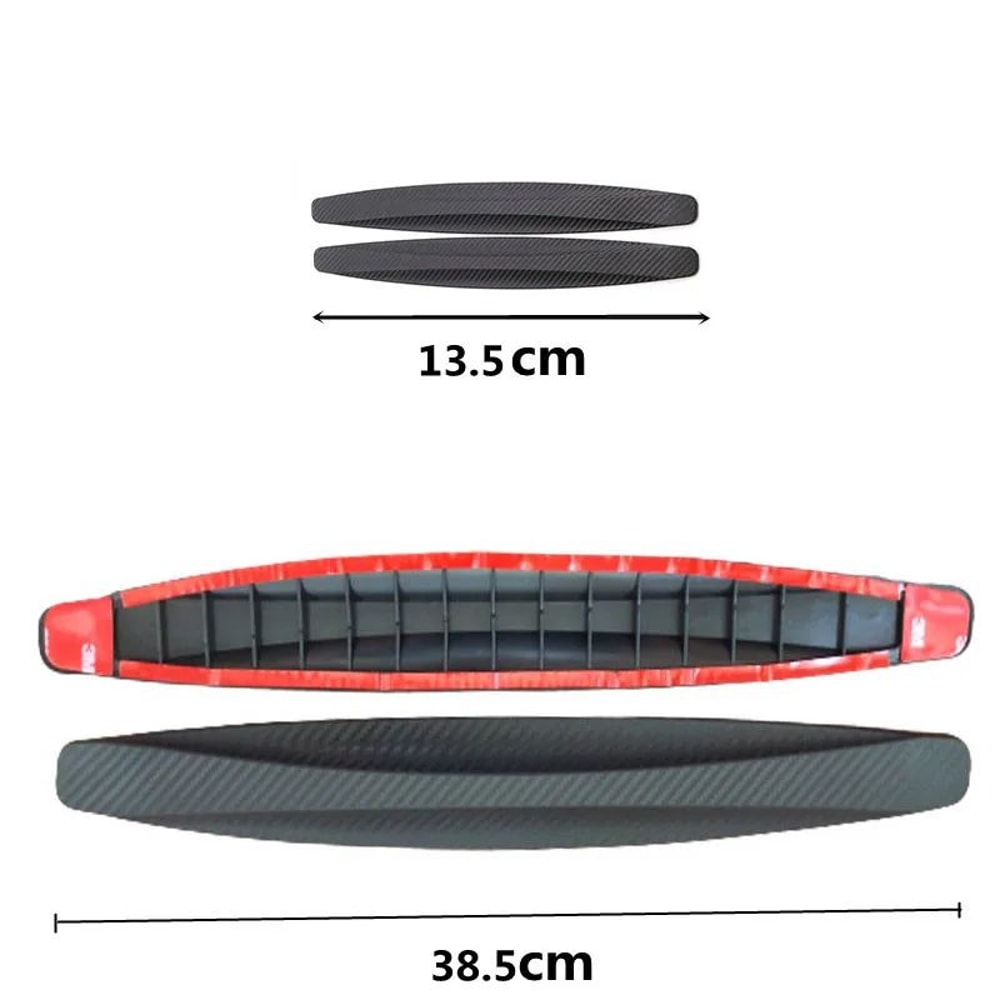 AntiCollision Car Bumper Guard Strip Door Edge Protection Trim 3