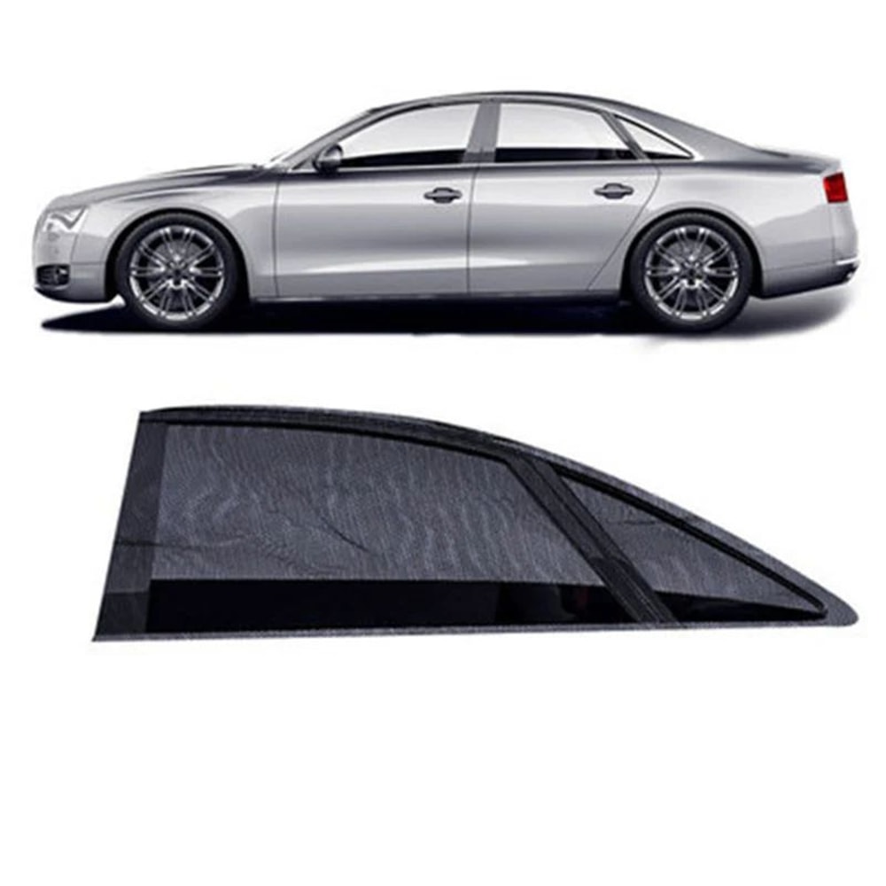 Universal Car Sun Shade Mesh Curtain UV Protection Mosquito Net For Side Windows 5