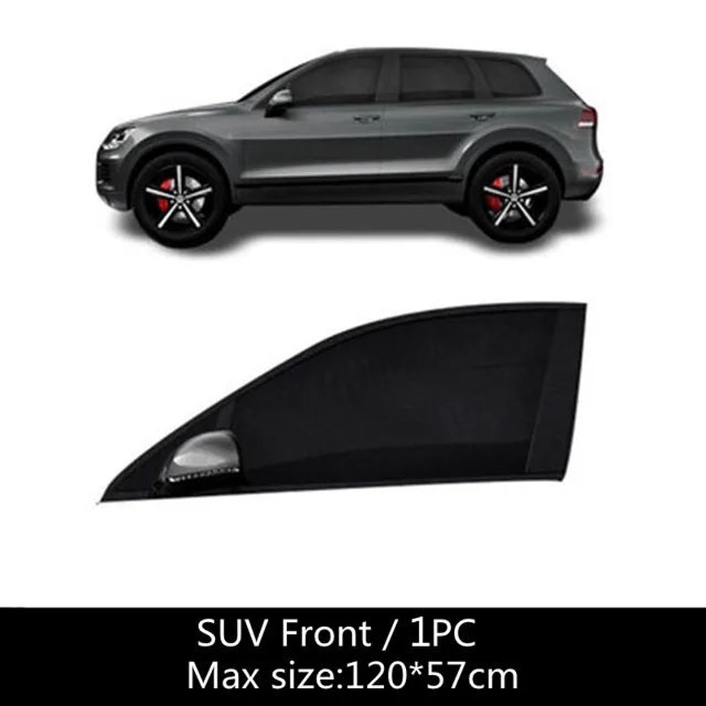 Universal Car Sun Shade Mesh Curtain UV Protection Mosquito Net For Side Windows 8