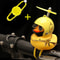 Yellow Rubber Duck Car Ornament With Helmet Propeller Fun Dashboard Duck Decoration Squeeze Toy 4
