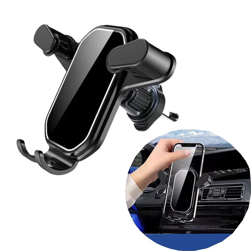 Universal Gravity Car Phone Mount OneHand Air Vent Phone Holder For IPhone Samsung 0