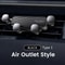 Universal Gravity Car Phone Mount OneHand Air Vent Phone Holder For IPhone Samsung 4