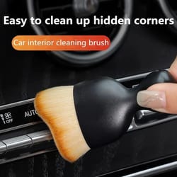 precision car interior cleaning brush for air vents & crevices