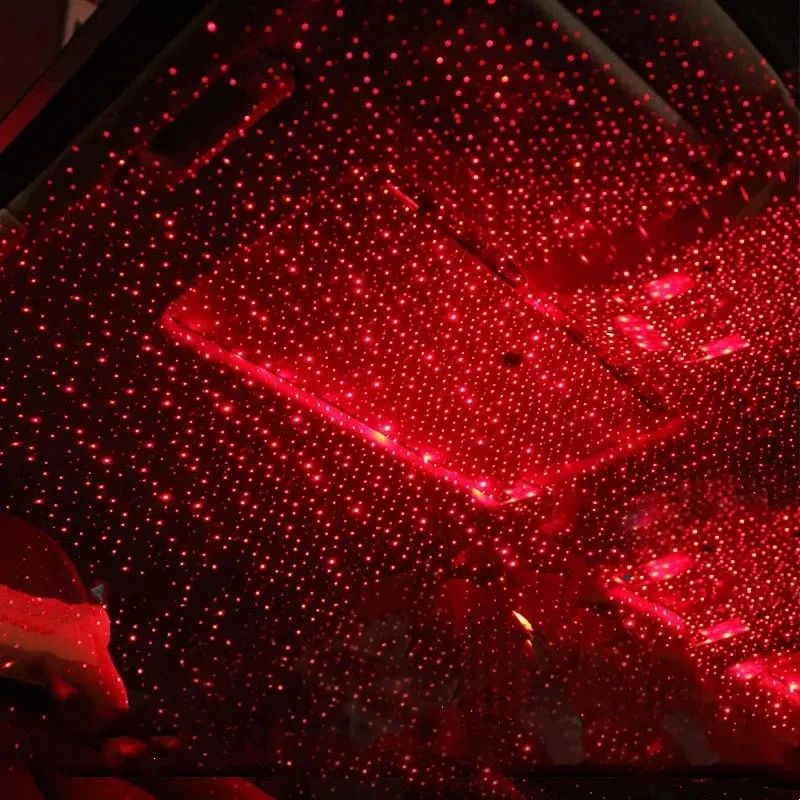 Galaxy Star LED Car Roof Projector Light USB Romantic Interior Atmosphere Lamp 1