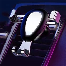 universal gravity car phone holder – metal air vent mount for hands-free driving