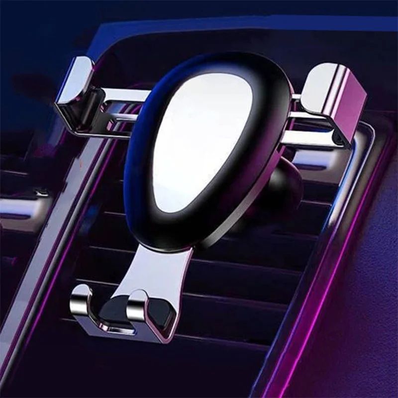 Universal Gravity Car Phone Holder Metal Air Vent Mount For HandsFree Driving 0