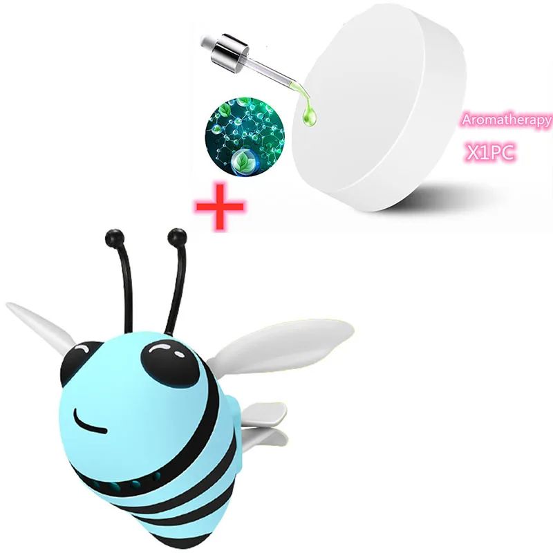 Bee Car Air Freshener Vent Clip Cute Auto Diffuser With LongLasting Fragrance 7