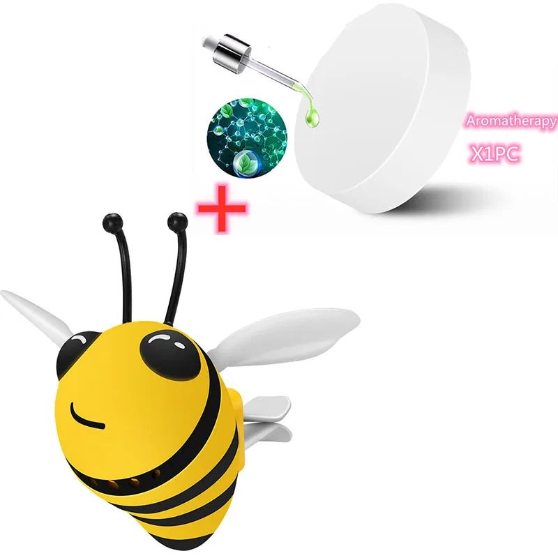 Bee Car Air Freshener Vent Clip Cute Auto Diffuser With LongLasting Fragrance 9