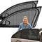 Universal Car Window Sunshade Curtains With Mosquito Mesh UV Insect Protection For SUVs And Cars 5