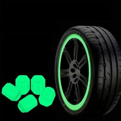 glowride luminous valve caps for cars, motorcycles & bikes