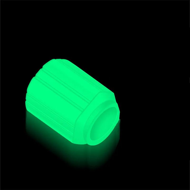 GlowRide Luminous Valve Caps For Cars Motorcycles Bikes 2