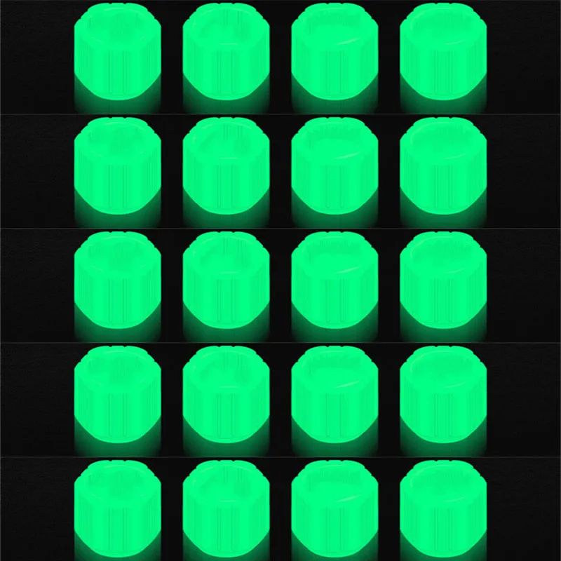 GlowRide Luminous Valve Caps For Cars Motorcycles Bikes 8