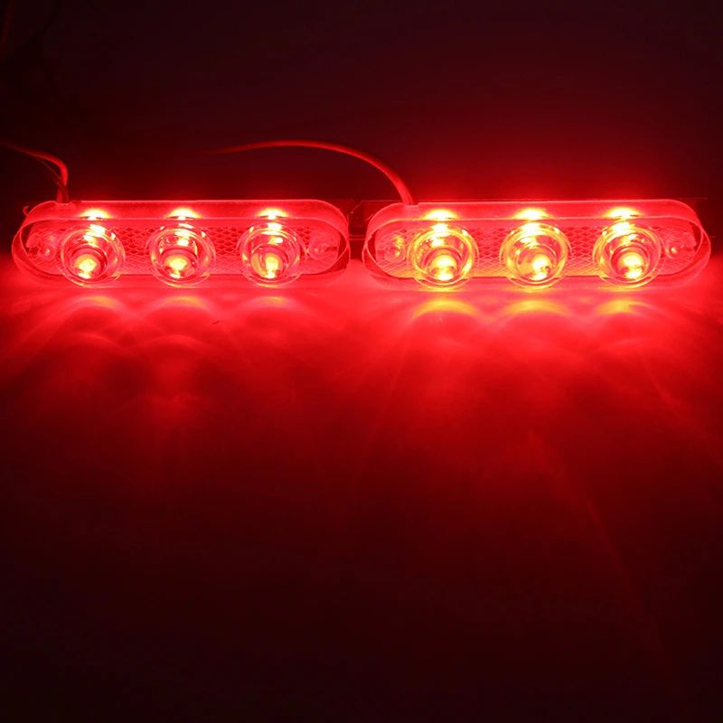 TriGuard LED Strobe Emergency Warning Light For Cars Motorcycles 4