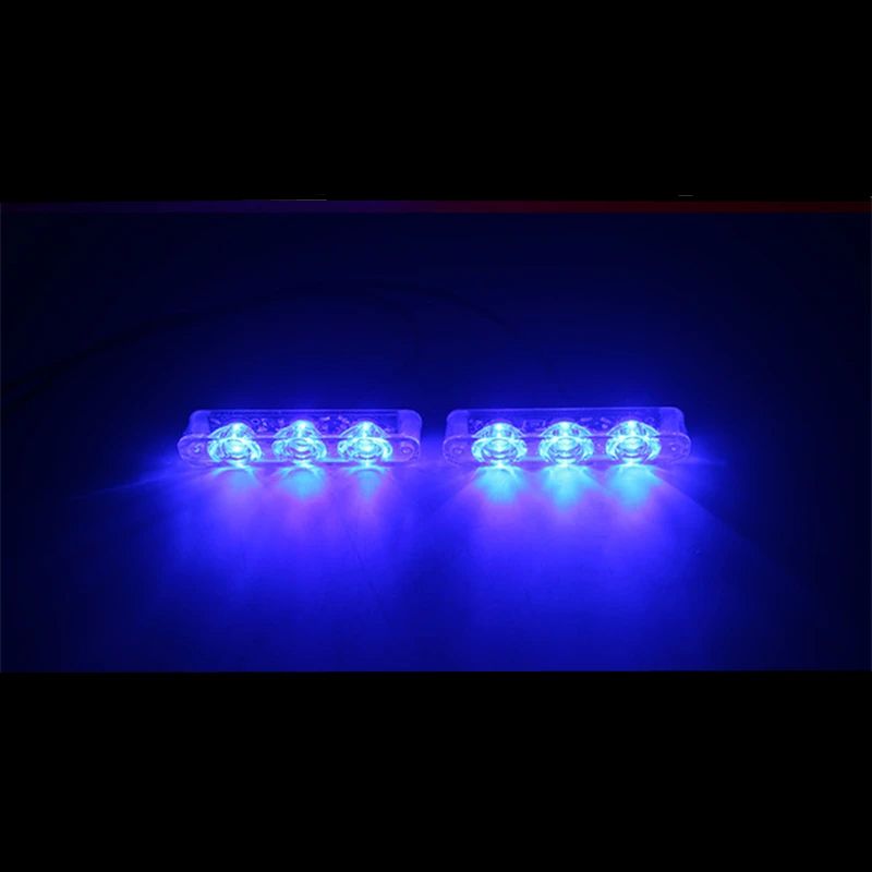 TriGuard LED Strobe Emergency Warning Light For Cars Motorcycles 5