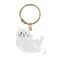Transparent Pet Hair Keepsake Capsule Keychain Sentimental Cat Dog Hair Storage Box 6