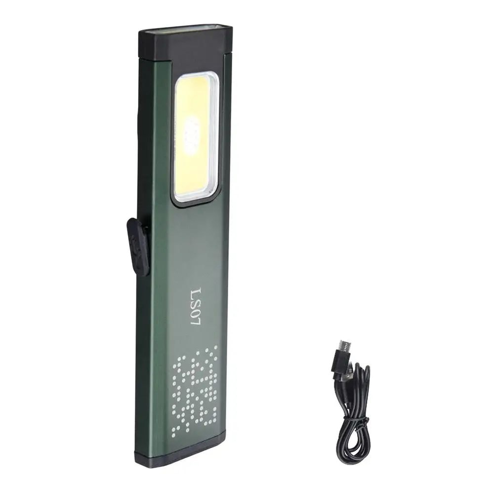 Mini Rechargeable LED Flashlight With Magnetic Base Waterproof Pocket Torch For Work Outdoor Use 8