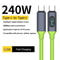 240W USBC To USBC Fast Charging Cable With RealTime Power Display 0