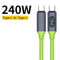 240W USBC To USBC Fast Charging Cable With RealTime Power Display 6