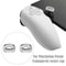 PS5 Portal AntiSlip Silicone Thumb Grip Caps Transparent Comfort Joystick Covers 2