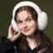 Winter Plush Ear Warmers Adjustable Foldable Unisex Earmuffs For Cold Weather 4
