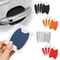 Carbon Fiber Car Door Handle Scratch Protector 4Piece Car Door Protection Film For Exterior Stylin 0
