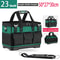 23Inch HeavyDuty Waterproof Tool Bag Large Capacity Electrician Tradesman Organizer 1