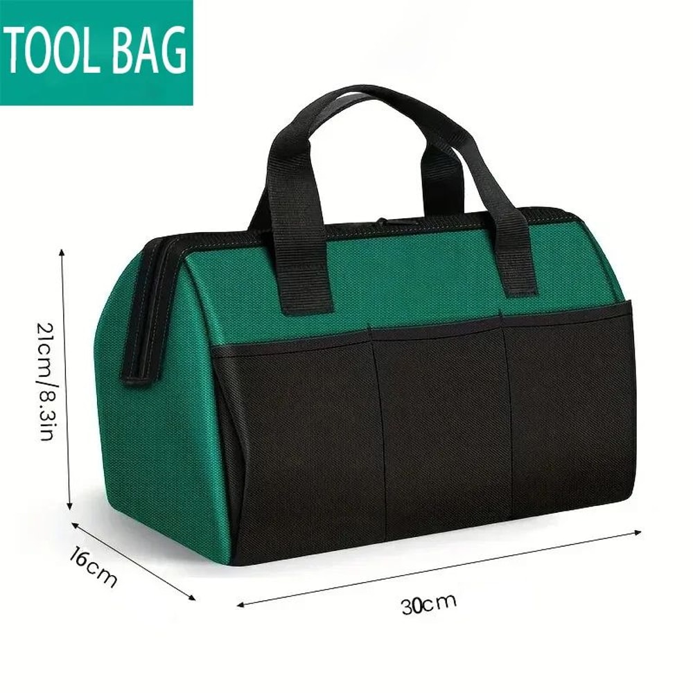 23Inch HeavyDuty Waterproof Tool Bag Large Capacity Electrician Tradesman Organizer 6
