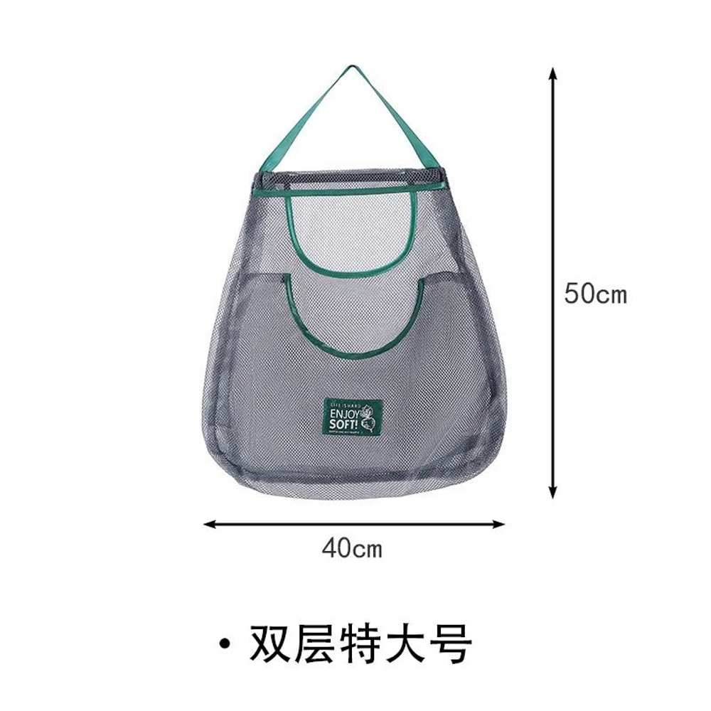 Reusable Hanging Mesh Produce Storage Bags For Fruits Vegetables 6